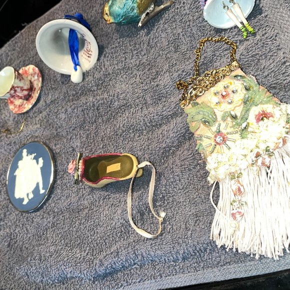 10 glass/ceramic/metal very special ornaments - Picture 10 of 12